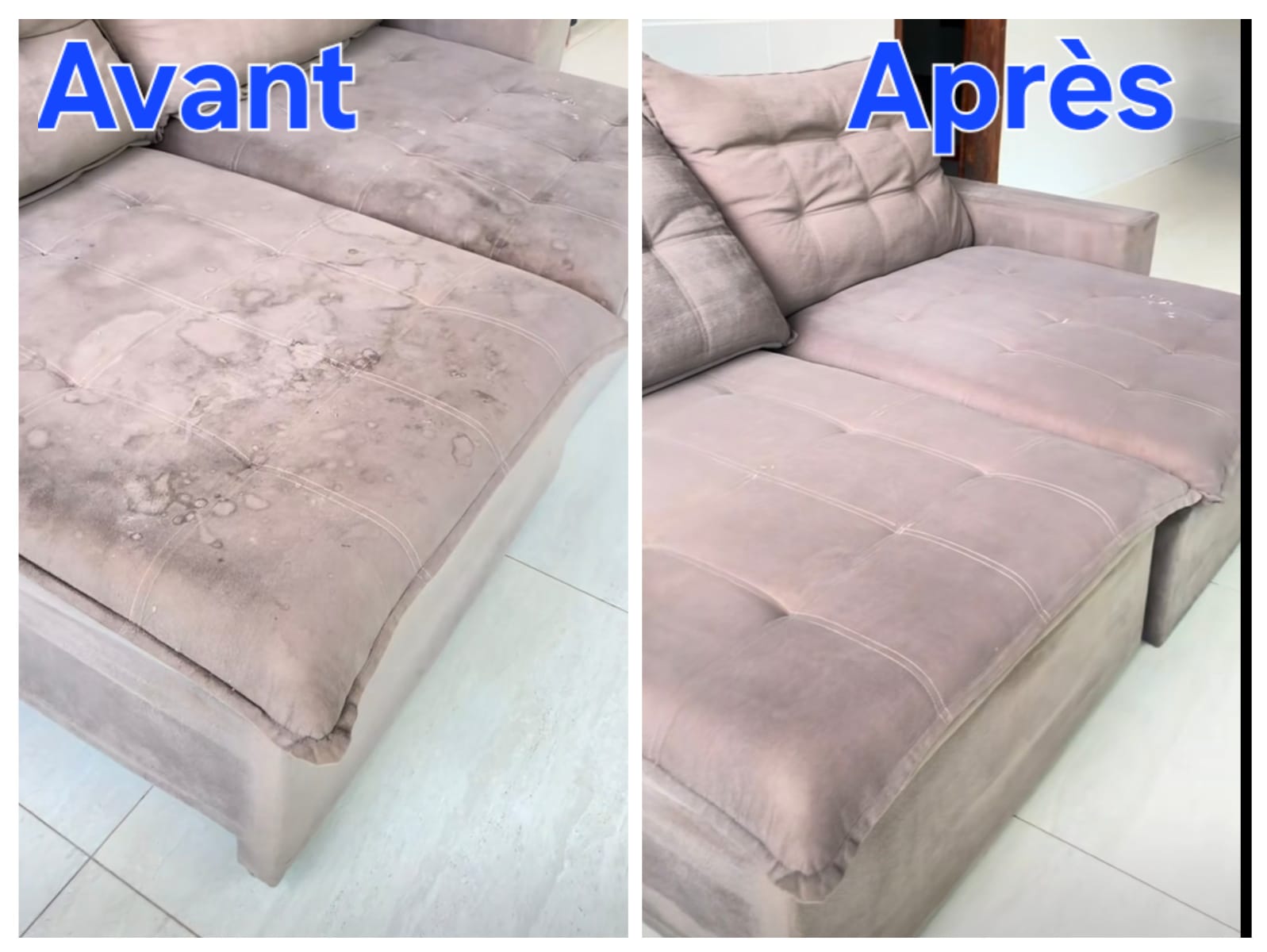 Nettoyage divan